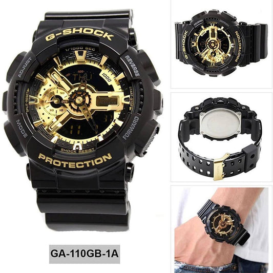 G-SHCK GA-110 black-gold