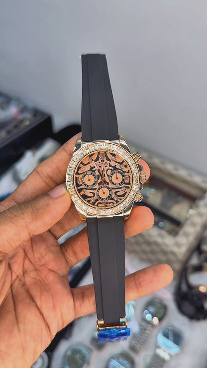 Rlex diamond rose gold