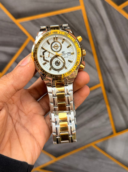 Edificc 539 all chronograph woking