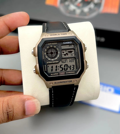 Casiio illuminator leather