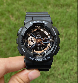 G-SHCK GA-110 black-copper