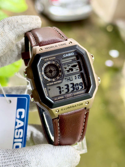Casiio illuminator leather