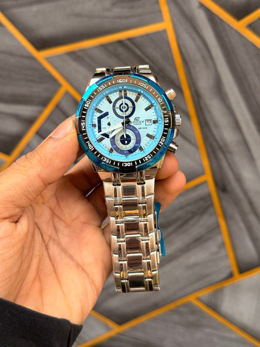 Edificc 539 all chronograph woking