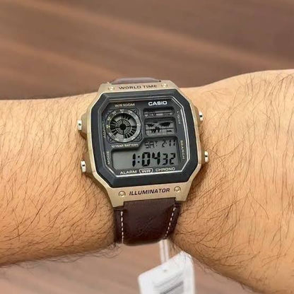 Casiio illuminator leather